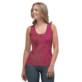 Elegant Satin Splurge Tank Top T-Shirt in Classic Design
